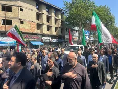 تشییع باشکوه گیلانیان با پیکر شهید ناخدا سوم مجید فاطمی‌پور
