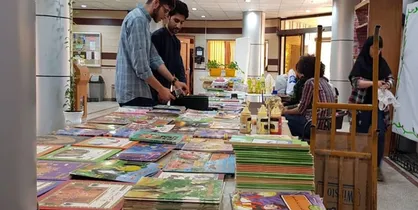 پویش اهدای کتاب در دانشگاه شهید چمران برای کمک به سیل&zwnj;زدگان