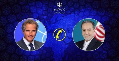تماس تلفنی مدیرکل آژانس بین&zwnj;المللی انرژی اتمی با وزیر امور خارجه