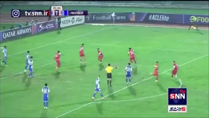 گل اول و زودهنگام پرسپولیس به پاختاکور