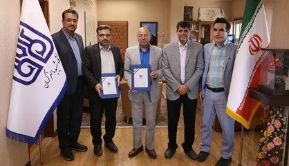 امضاء قرارداد همکاری اجرای پروژه&zwnj;های پژوهشی بین دانشگاه شهید باهنر کرمان و مجتمع فولاد مبارکه اصفهان