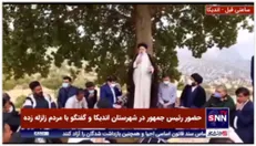 حجت الاسلام رئیسی: از تهران مستقیم به قصد اندیکا آمدیم