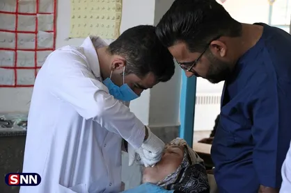 ۷۰ دانشجوی علوم پزشکی خراسان شمالی به بیش از ۴۵۰۰ نفر در شیروان خدمات پزشکی ارائه دادند + تصاویر