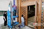 آیین غبار روبی مسجد دانشگاه تهران