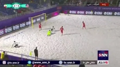 گل سوم و چهارم آمریکا به ایران در وقت سوم این رقابت/ ایران ۳ آمریکا ۴
