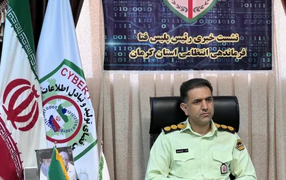 گلایه رئیس پلیس فتا استان کرمان از تاخیر برخی نهاد&zwnj;ها در پاسخگویی به استعلامات پرونده ها
