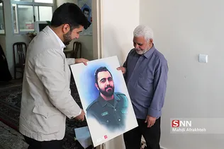 دیدار با خانواده شهید جواد تیموری
