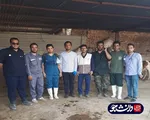 فعالیت جهادگران بسیج دانشجویی دانشگاه آزاد شوشتر در مناطق سیل زده شعیبیه