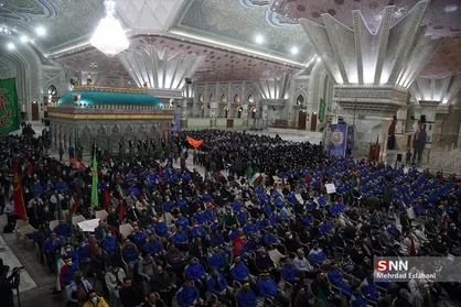 اجتماع بزرگ مردان میدان تولید در حرم امام خمینی (ره)