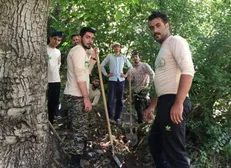 خدمت‌رسانی دانشجویان محمودآباد به محرومان با کمترین امکانات/ اجرای پروژه آبرسانی به مناطق محروم