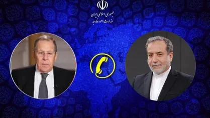 لاوروف در گفت&zwnj;و&zwnj;گو با عراقچی: مسکو آماده استمرار هماهنگی&zwnj;های نزدیک با تهران است