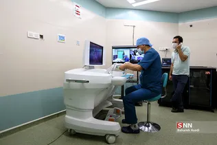 اولین جراحی رباتیک از راه دور در ایرانی