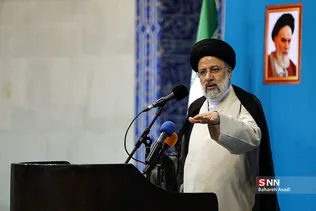 دیدار آیت‌الله رئیسی با دانشجویان در دانشگاه تهران 