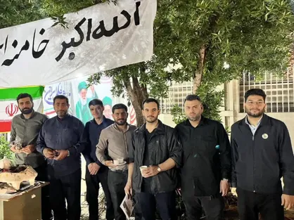 برپایی موکب شهدای دانشجومعلم خوزستان در ایام تجدید بیعت با رهبری انقلاب اسلامی