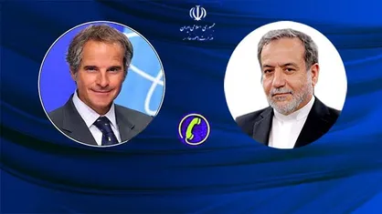 عراقچی به گروسی: در نشست شورای امنیت فضای سیاسی حکمفرما بود