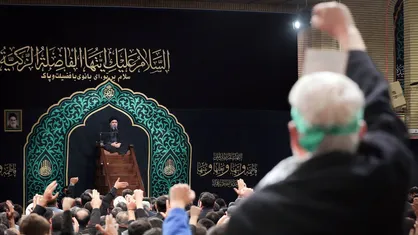 آخرین شب مراسم عزاداری شهادت حضرت زهرا سلام&zwnj;الله&zwnj;علی&zwnj;ها در حسینیه امام خمینی (ره)