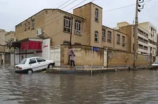 ۲۵ نقطه در اهواز با احتمال آبگرفتگی مواجه هستند