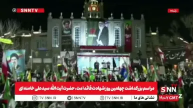 تبریز در چهلمین روز شهادت قائد امت: حضوری پرشور، متفاوت و ماندگار + فیلم