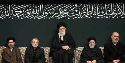 برگزاری مراسم عزاداری شام شهادت حضرت زهرا (س) با حضور رهبر انقلاب