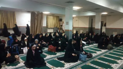 ۱۲۰ دانشجوی دختر خراسان شمالی عازم راهیان نور شدند/ حس و حال&zwnj;های بیان نشدنی لحظه سفر
