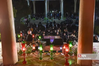 مراسم شب قدر در حافظیه شیراز