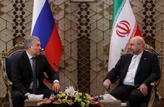 نشست روسای مجلس ایران وروسیه/ قالیباف و والودین بر اجرای سریع قرارداد ۲۵ ساله ایران و روسیه تاکید کردند