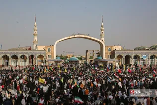 اجتماع خانوادگی «سلام فرمانده» در جمکران