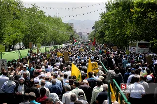 راهپیمایی روز جهانی قدس در تهران