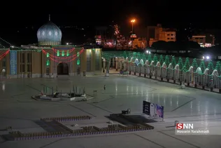 رزمایش کمک‌های مومنانه بسیج دانشجویی استان قم در مسجد مقدس جمکران