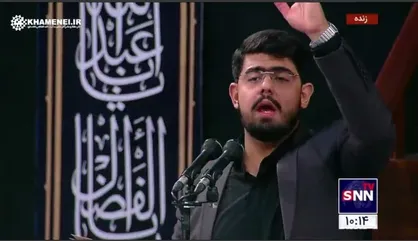 همخوانی دانشجویان به مناسبت اربعین حسینی (ع) در محضر رهبر معظم انقلاب