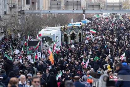 تشییع پیکر یکصد شهید مدافع امنیت تهران (۱)