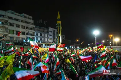 جشن ازدواج زوج ايراني درپنجاه و چهارمين شب اجتماع مردمي ـ هفت حوض تهران + فیلم