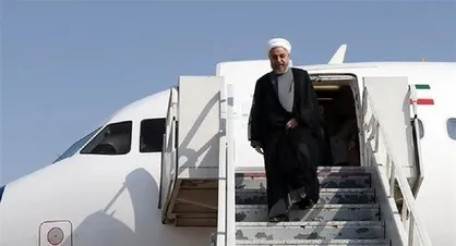 روحانی وارد ترکیه شد