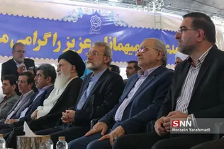آیین افتتاح بلوار آیت‌الله العظمی بروجردی