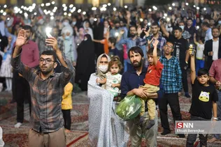 جشن میلاد امام رضا(ع) در حرم مطهر شاهچراغ(ع) شیراز