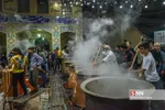 آیین پخت 20 هزارکیلوگرم سمنو در شیراز