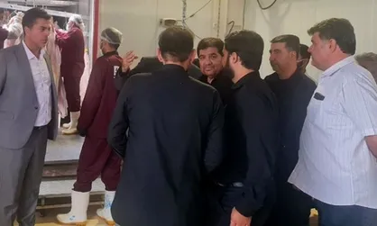 بازدید مخبر از نحوه نگهداری، عرضه و توزیع اقلام پروتئینی در تهران، قم و البرز