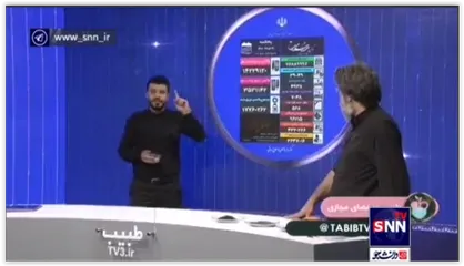 مجری شبکه ۳ به مسئولین بهداشتی:&zwnj; یک هفته دهانتان را ببندید!