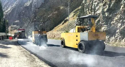 کیلومتر از محور کرج ـ کندوان زیر پوشش آسفالت می&zwnj;رود