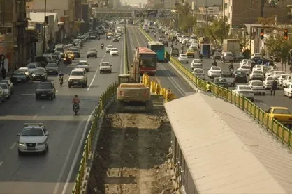کاهش زمان سفر با تکمیل هم&zwnj;زمان دو پروژه ترافیکی در منطقه ۸ تهران