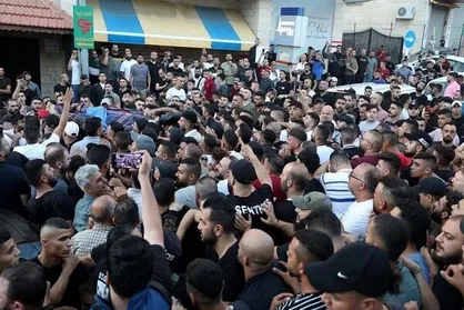 پیکر شهدای عملیات &laquo;نابلس&raquo; تشییع شد