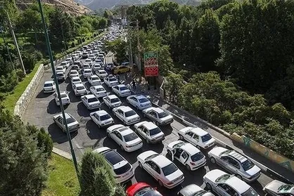 ترافیک سنگین در جاده&zwnj;های شمالی کشور