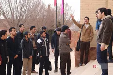 قیام تشکل‌های دانشجویی حکیم سبزواری در اعتراض به بی‌حرمتی به قرآن و خانواده شهدا/ مسئولان جلوی آفت‌های فرهنگی را بگیرند!