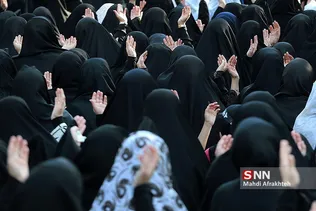 اجتماع زنان عاشورایی در امامزاده سیده ملک خاتون