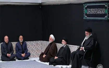 دومین شب مراسم عزاداری حضرت فاطمه زهرا (س) در حضور رهبر معظم انقلاب اسلامی