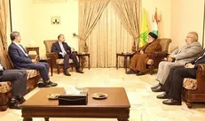 دیدار امیرعبداللهیان با سید حسن نصرالله در بیروت