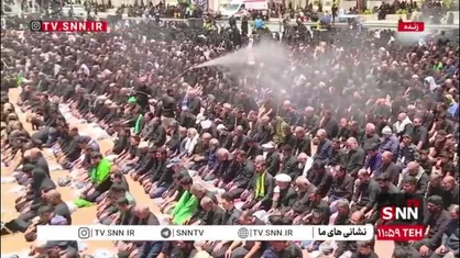 نماز ظهر عاشورا در بیرجند