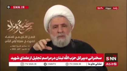 شیخ نعیم قاسم: عقب&zwnj;نشینی&zwnj;های اسرائیل تنها نتیجه ضربات مقاومت بوده است