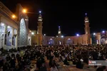شب شهادت امام رضا(ع) در حرم حضرت معصومه(س)