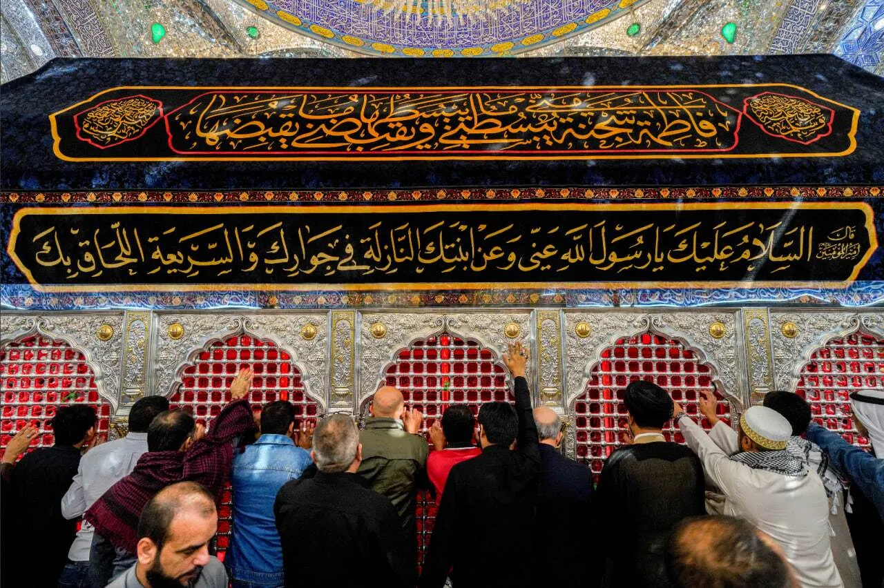 کتیبه های ضریح 